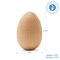 Wooden Eggs Unfinished Multiple Sizes Available, Craft Eggs Easter Ornaments | Woodpeckers